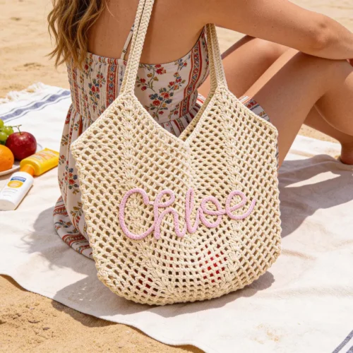 Stylish, practical beach bag