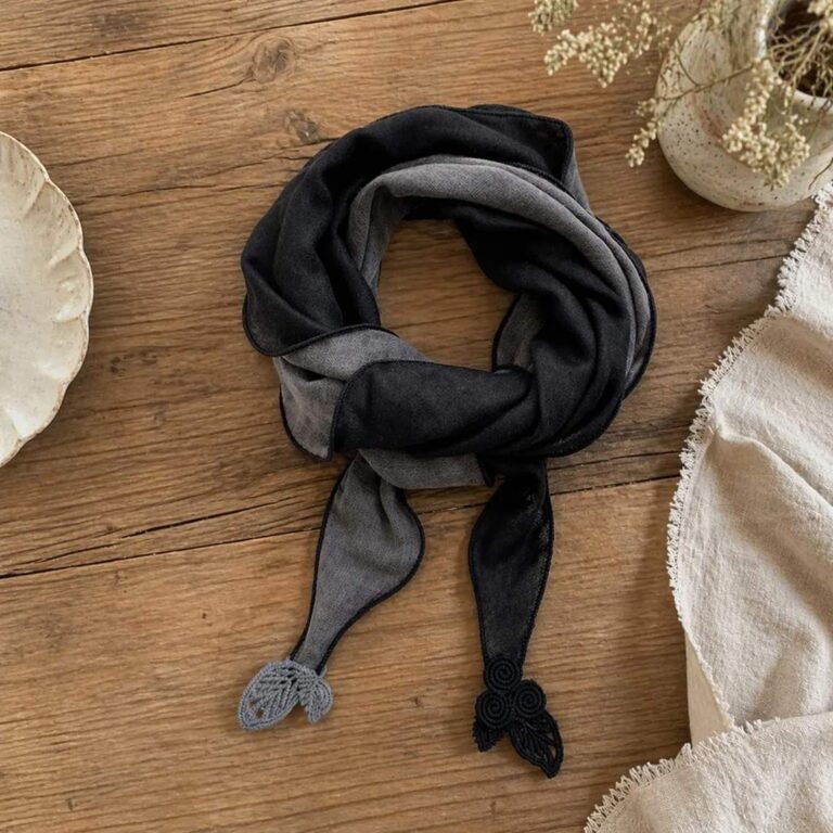 Handmade Linen Scarf - Image 7