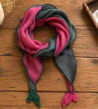 Handmade Linen Scarf - Image 9